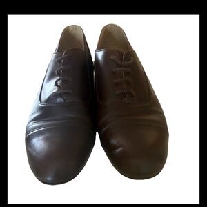 J. Crew Women's Cap-Toe Oxford Shoes Made In Italy Size 10